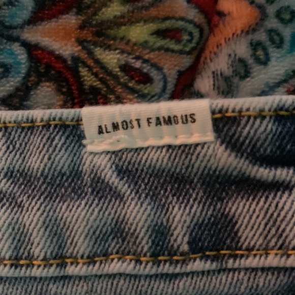 Almost Famous Distressed Mom Jean - Picture 4 of 4